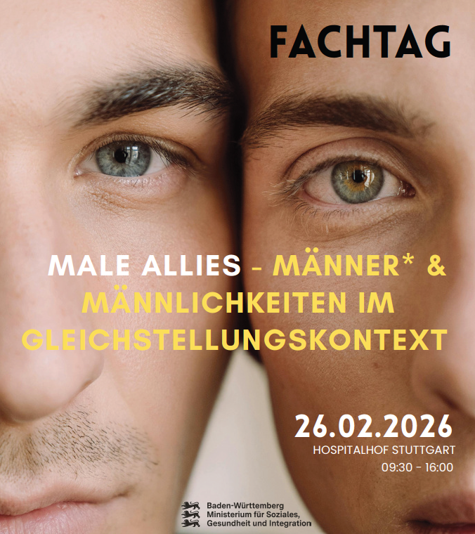 Zwei Menschen, die ihre Köpfe seitlich aneinander halten